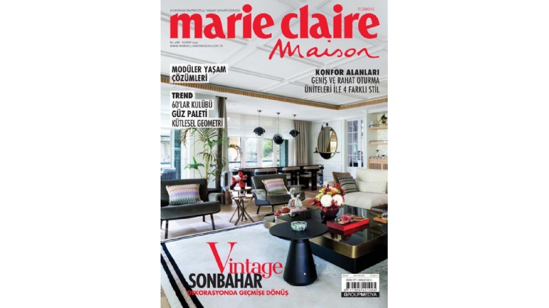 Marie Claire Maison Kasım 2021 Sayısı